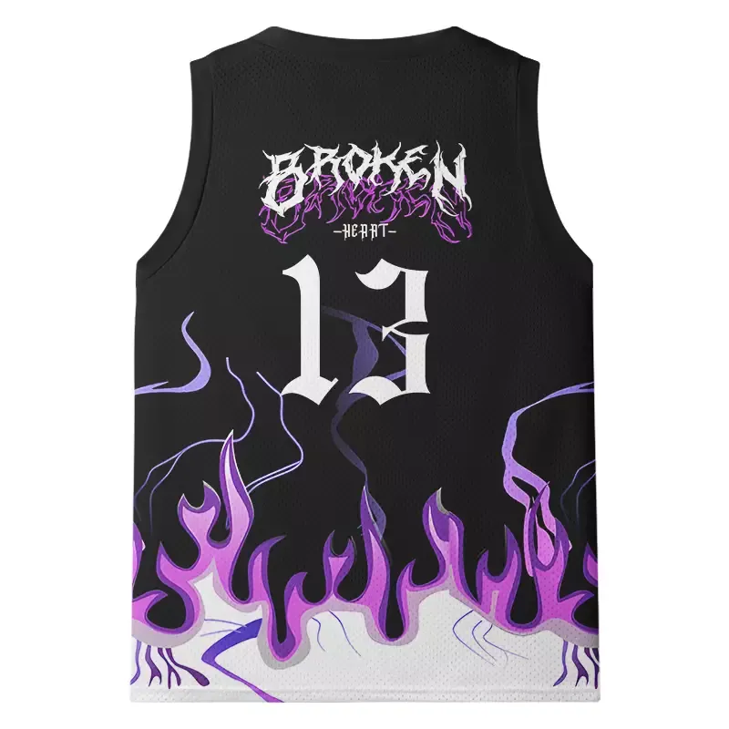 Soulisfree Broken Heart Mesh Tank