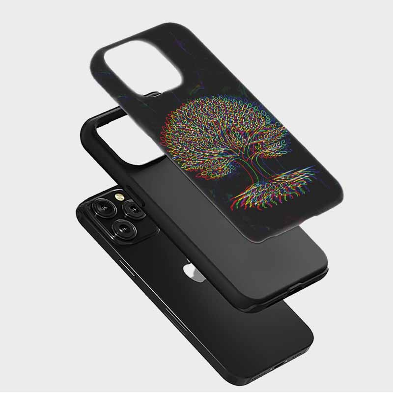 Soulisfree Psychedelic Tree Of Life Matte Phone Case