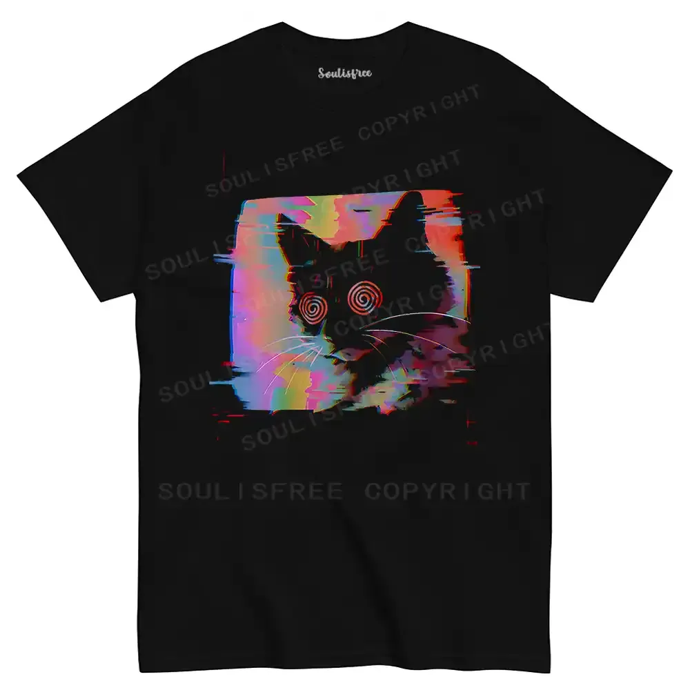 Glitch Cat T-shirt