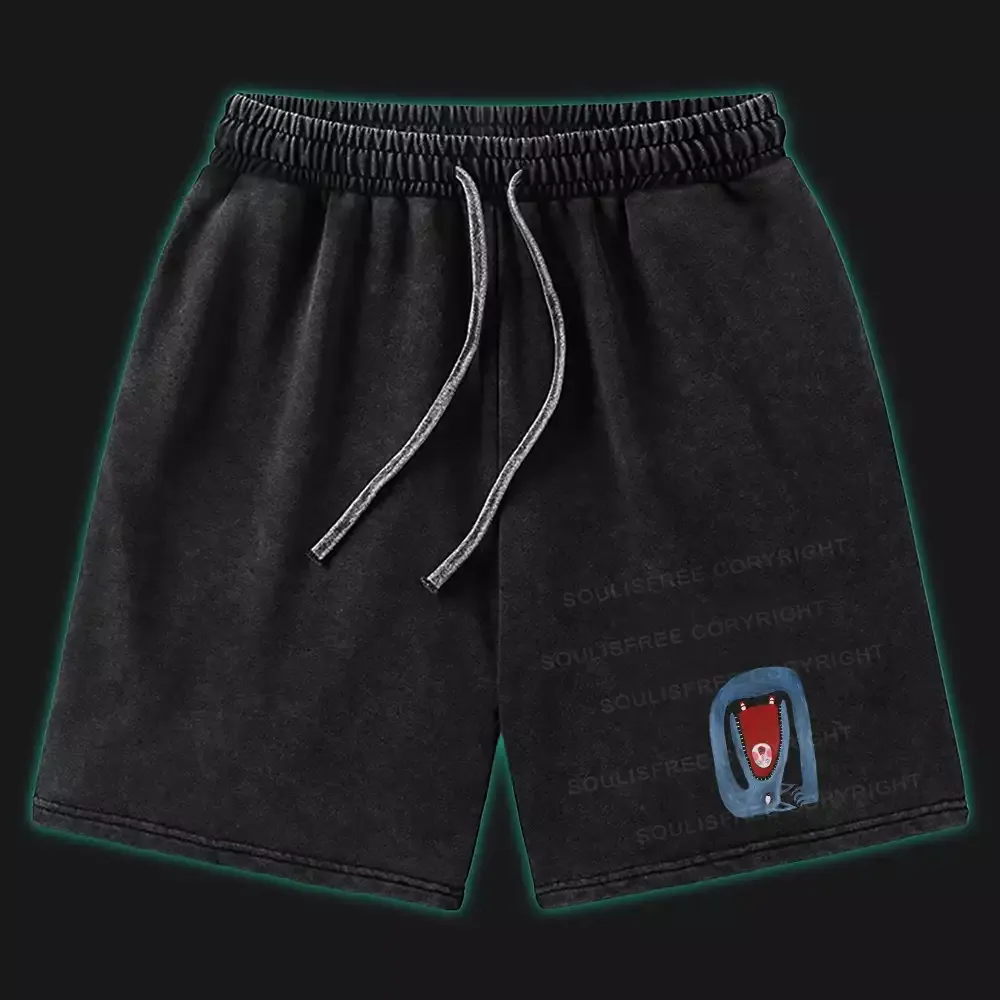 Designed Bon Appétit Washed Shorts