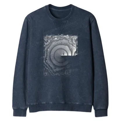 Breaking Rejection Regular Fit Washed Sweatshirt