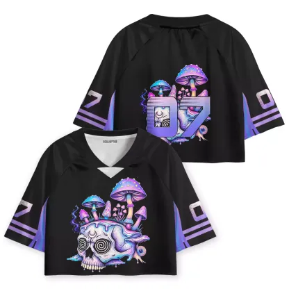 Soulisfree Psychedelic Rebirth Cropped Jersey