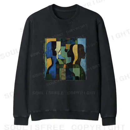 Great Thinker Fit Washed Sweatshirt