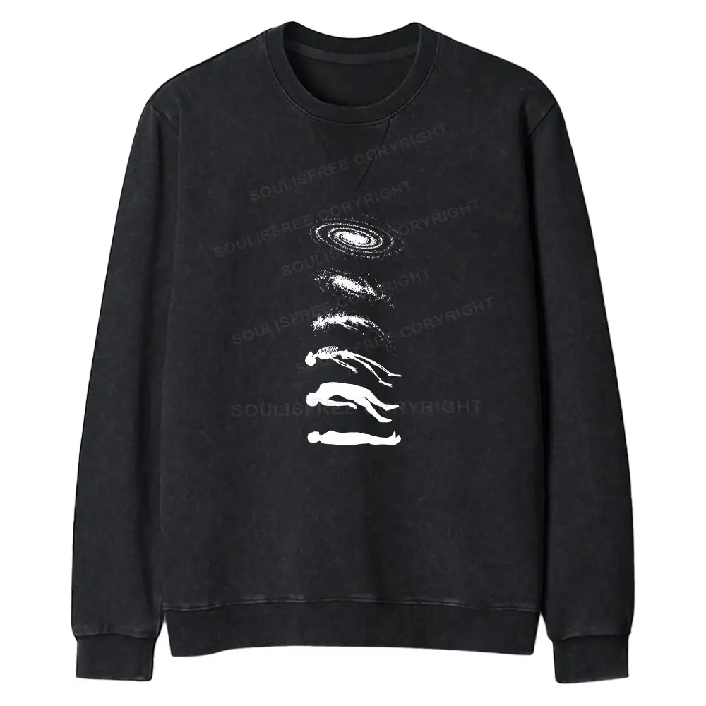 Process Rejection Regular Fit Washed Sweatshirt