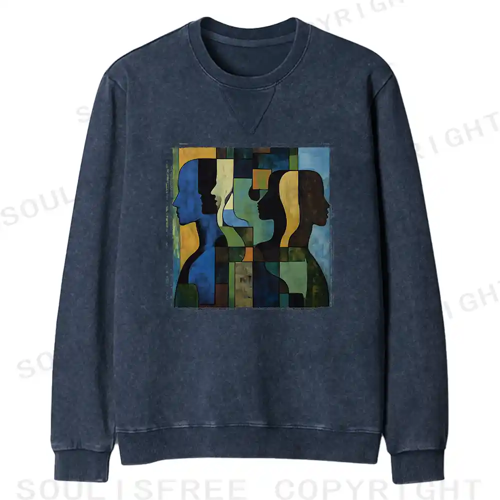 Great Thinker Fit Washed Sweatshirt