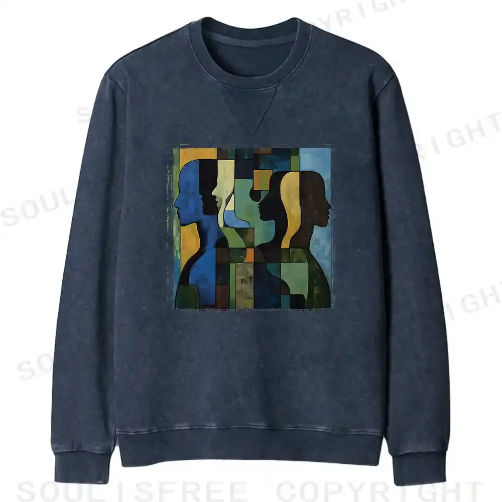 Great Thinker Fit Washed Sweatshirt