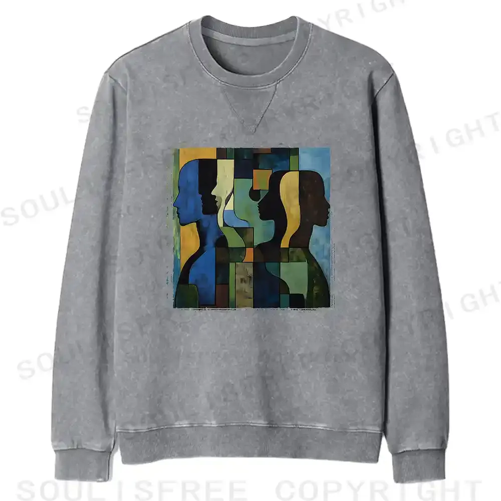 Great Thinker Fit Washed Sweatshirt