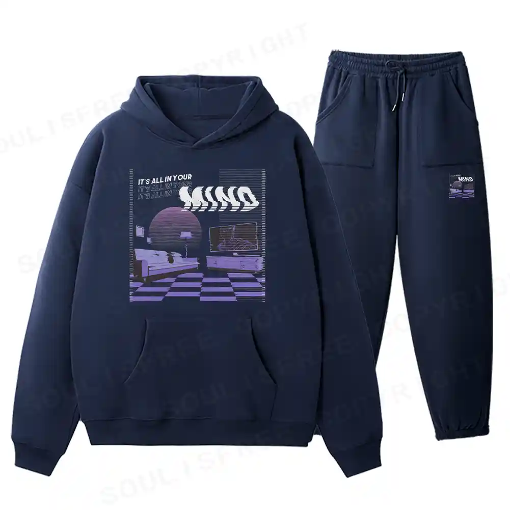 Perception Room Fleece Hoodie Set