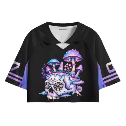 Soulisfree Psychedelic Rebirth Cropped Jersey