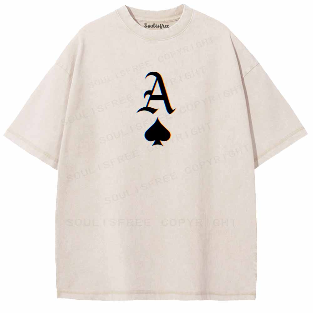 Soulisfree  Free Soul Ace Washed Tee