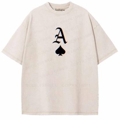 Soulisfree  Free Soul Ace Washed Tee