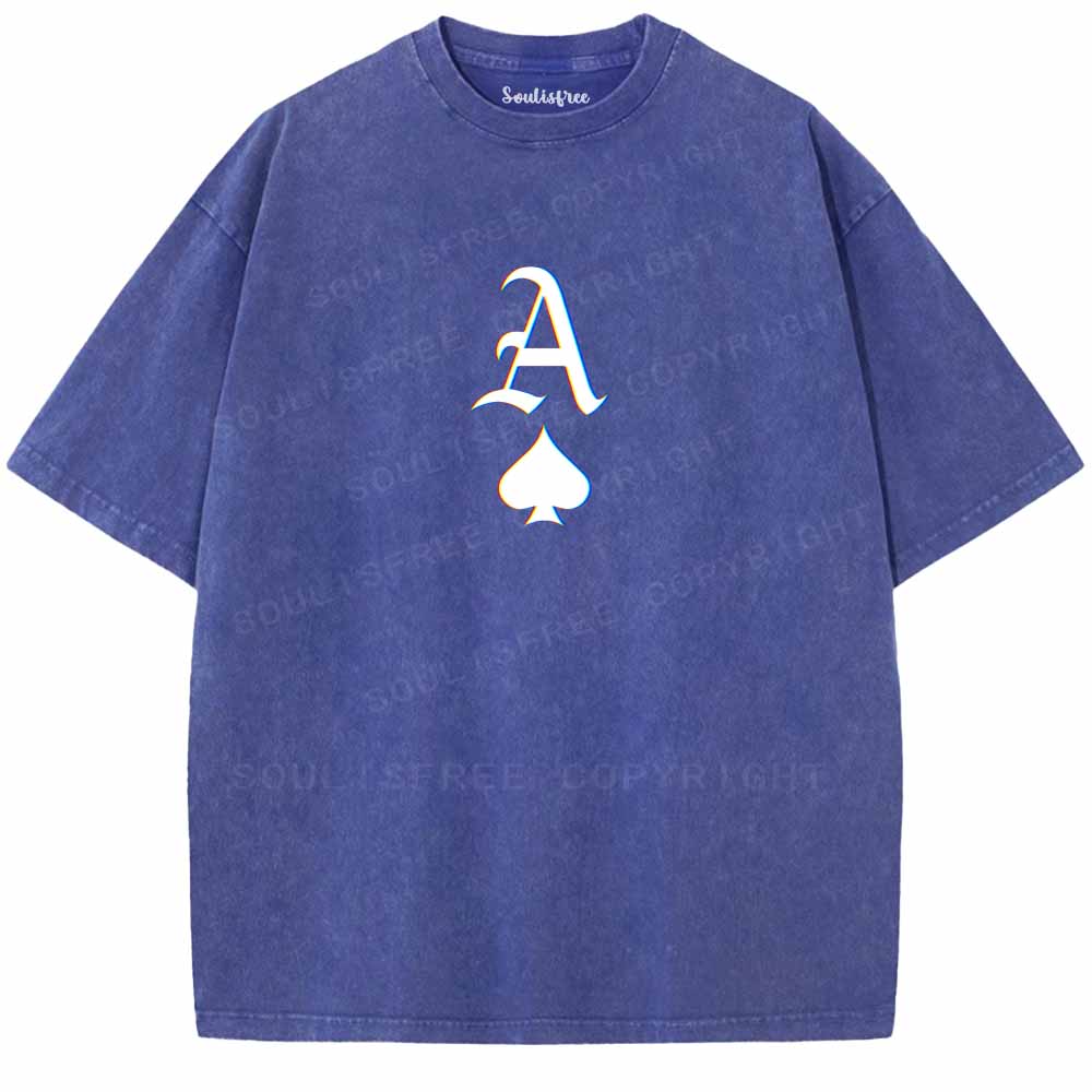 Soulisfree  Free Soul Ace Washed Tee