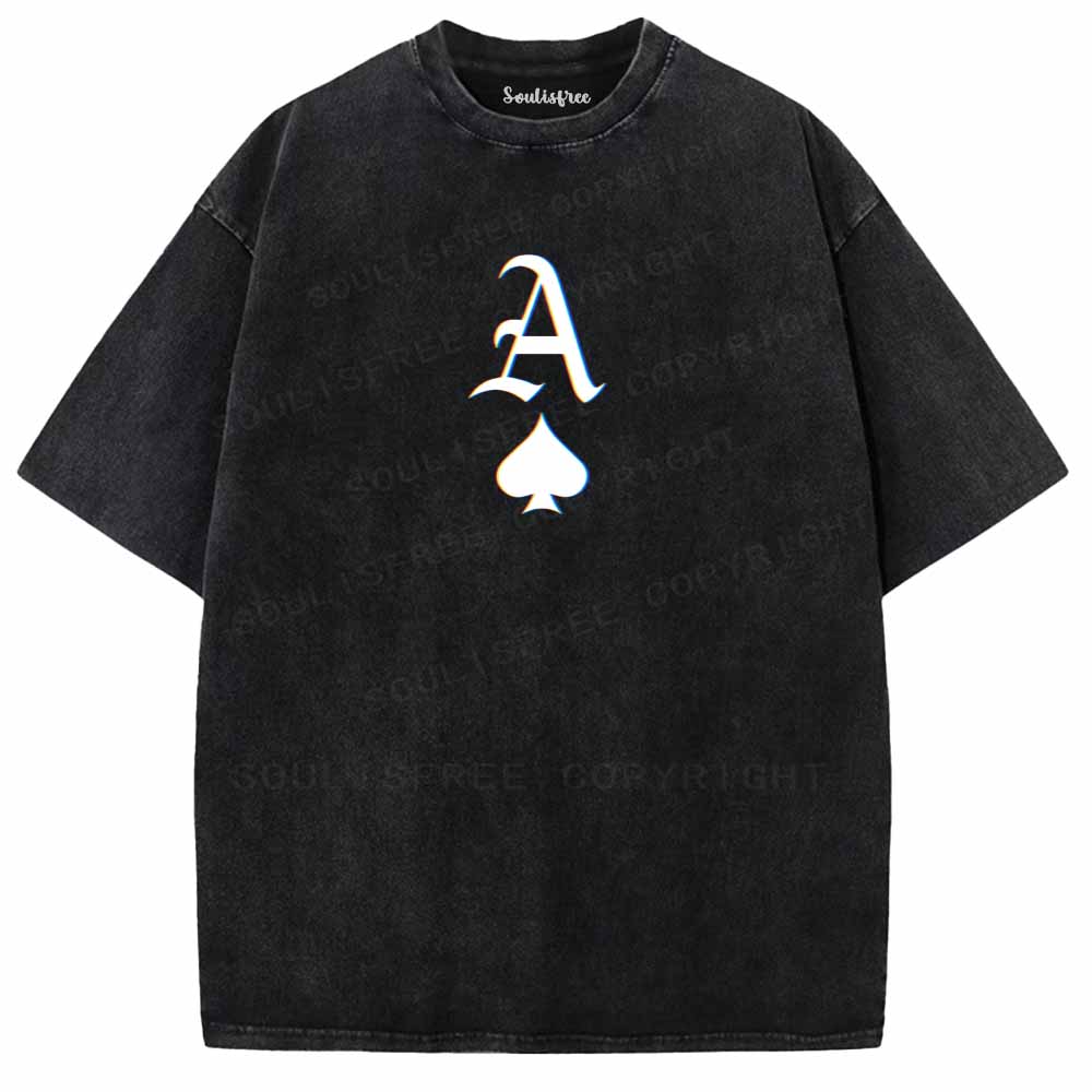 Soulisfree  Free Soul Ace Washed Tee