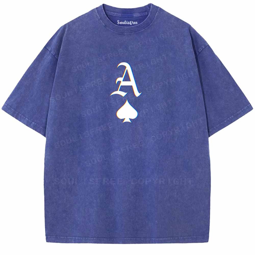 Soulisfree  Free Soul Ace Washed Tee