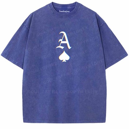 Soulisfree  Free Soul Ace Washed Tee