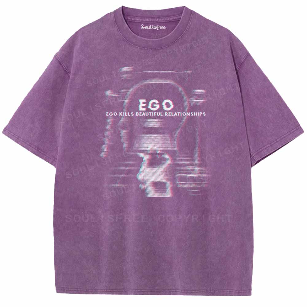 Soulisfree  EGO Washed Tee