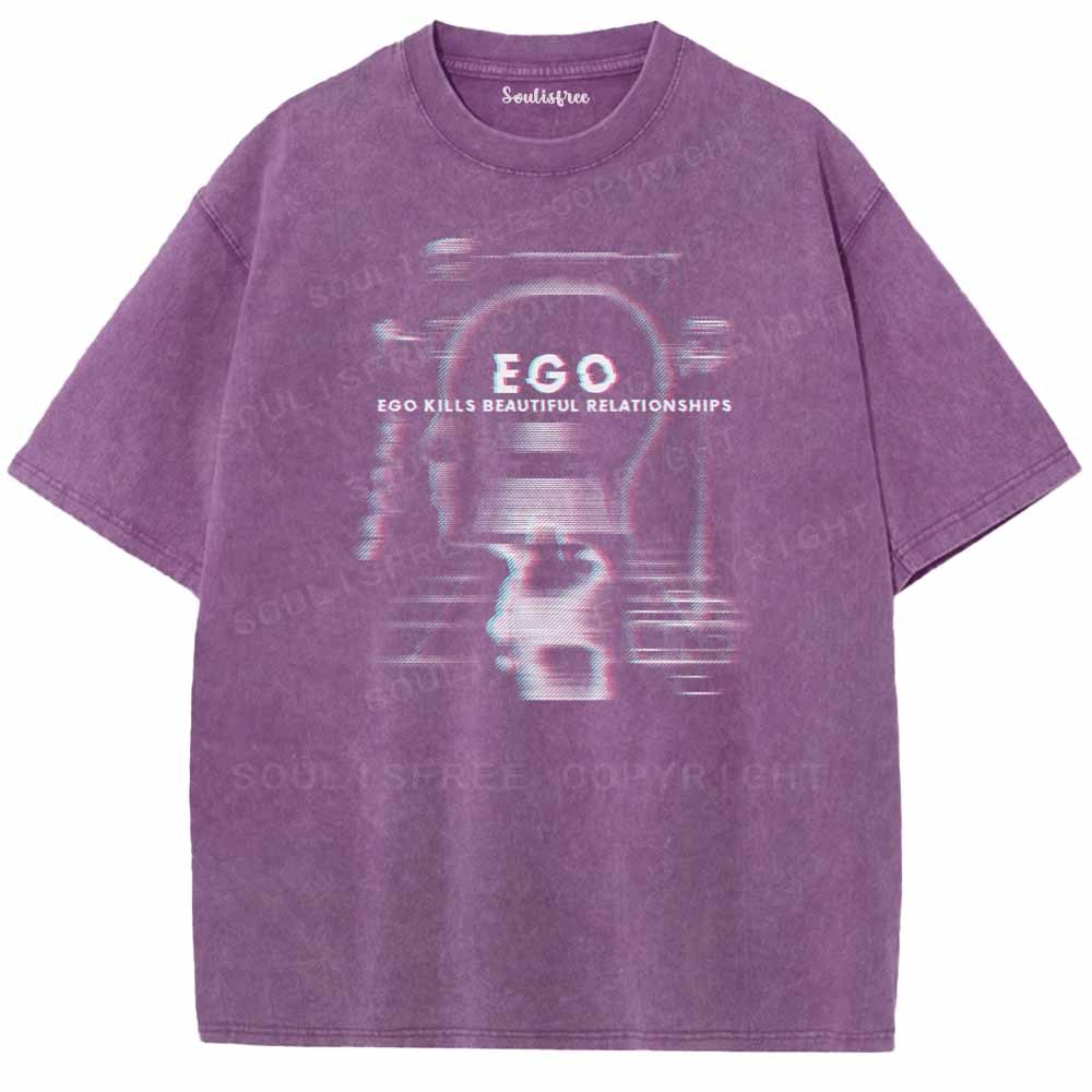 Soulisfree  EGO Washed Tee
