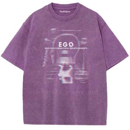 Soulisfree  EGO Washed Tee