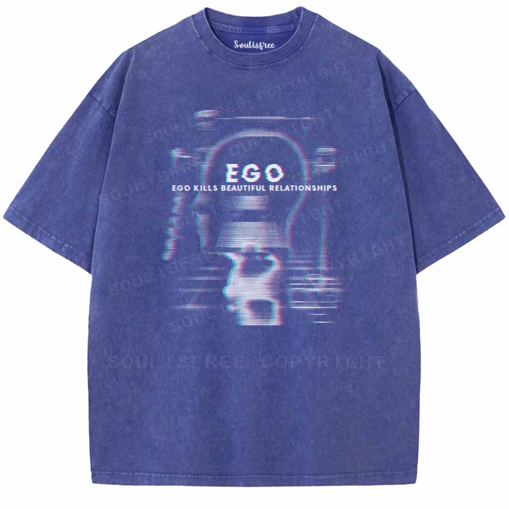 Soulisfree  EGO Washed Tee
