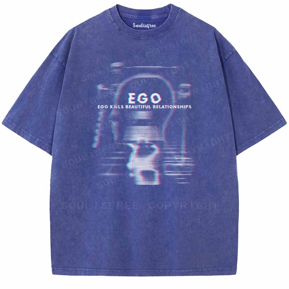 Soulisfree  EGO Washed Tee