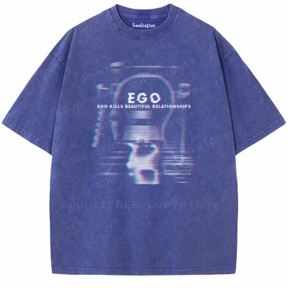 Soulisfree  EGO Washed Tee