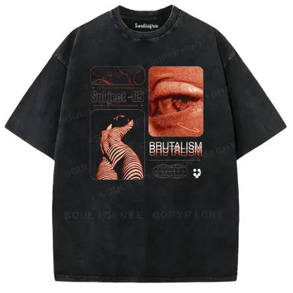 Brutalist Vision Washed T-shirt