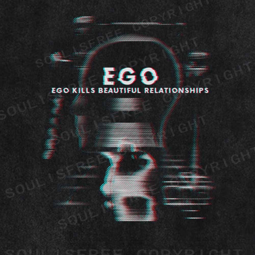 Soulisfree  EGO Washed Tee