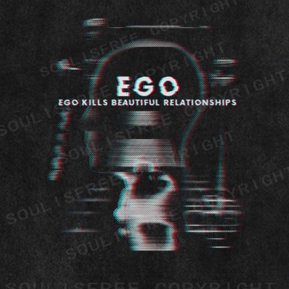 Soulisfree  EGO Washed Tee