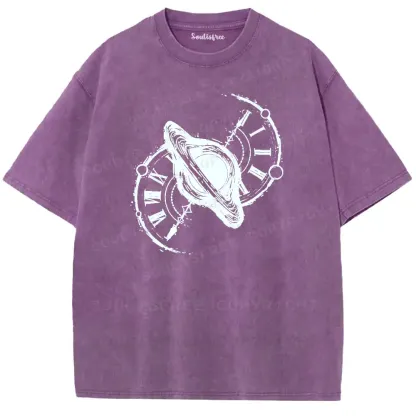 Cosmic Time Fusion Washed T-shirt