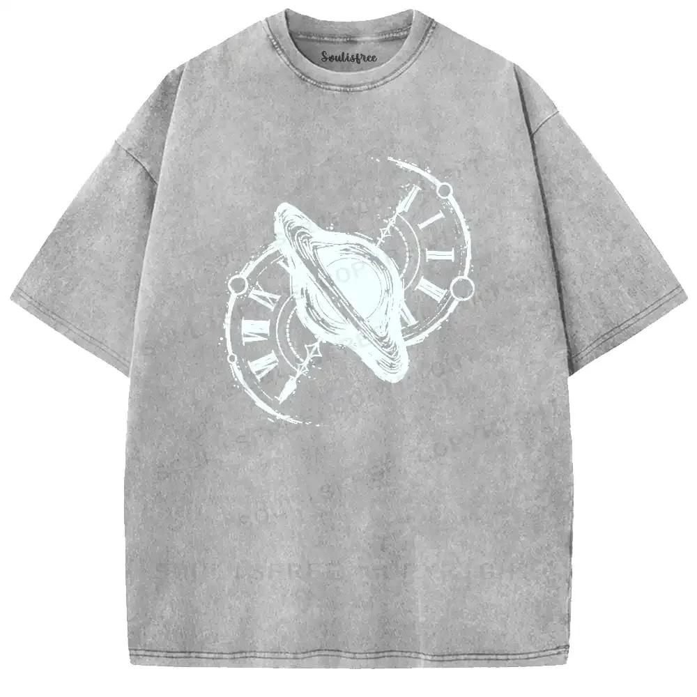 Cosmic Time Fusion Washed T-shirt