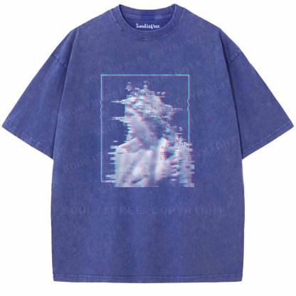 Soulisfree Cyber Classical Statue Washed Tee