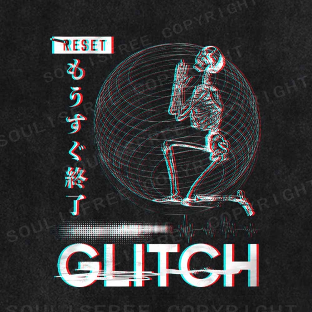 Soulisfree Glitch Reset Prayer Washed Tee