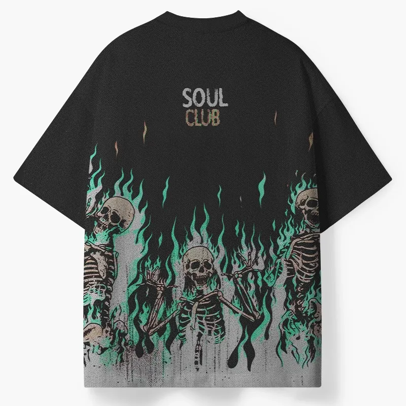 Soulisfree Soul Club ECO‑PERF Graphic Tee