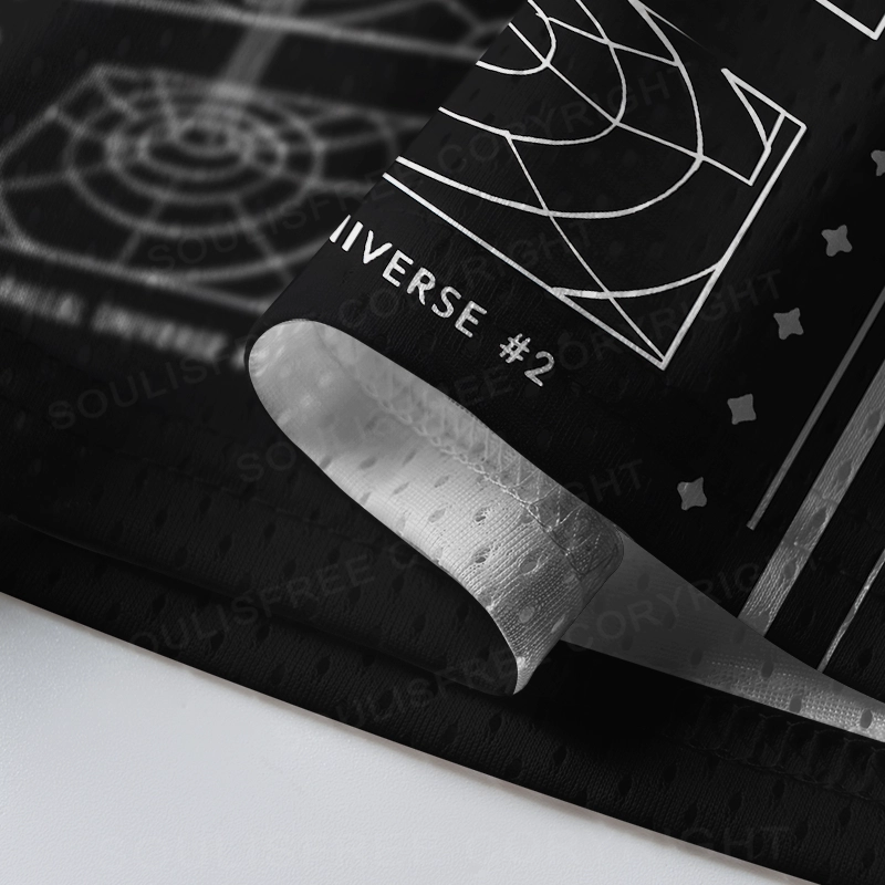 Soulisfree GRAVITY Cosmic Quantum Horizon Mesh Jersey