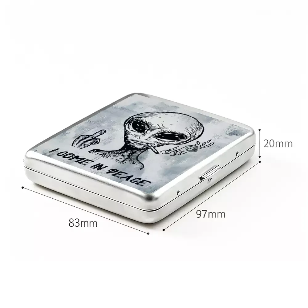 Soulisfree I Come In Peace Metal Pocket Case