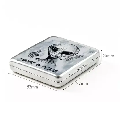 Soulisfree I Come In Peace Metal Pocket Case