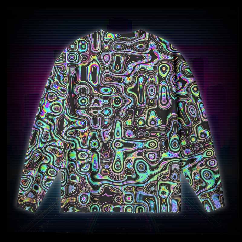 Soulisfree DIGITAL DREAMSCAPE Long Sleeve Cotton Tee