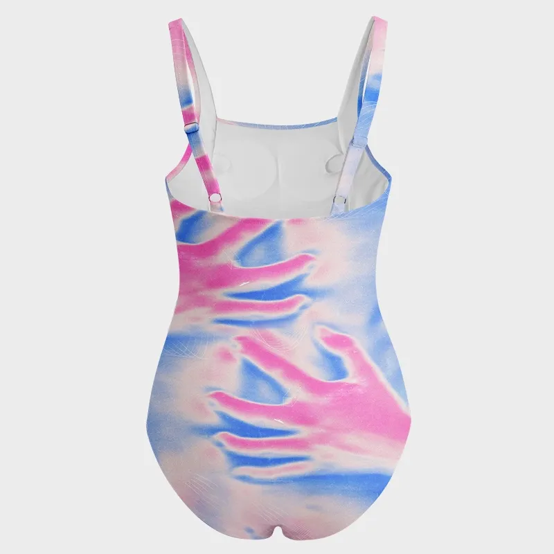 Soulisfree Dreamy Touch Imprint Galaxy One‑Piece Swimsuit