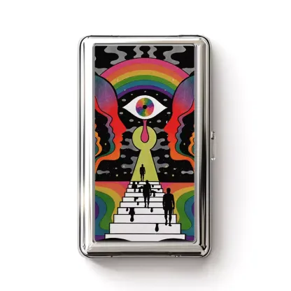 Soulisfree Step Into the Mind Metal Pocket Case