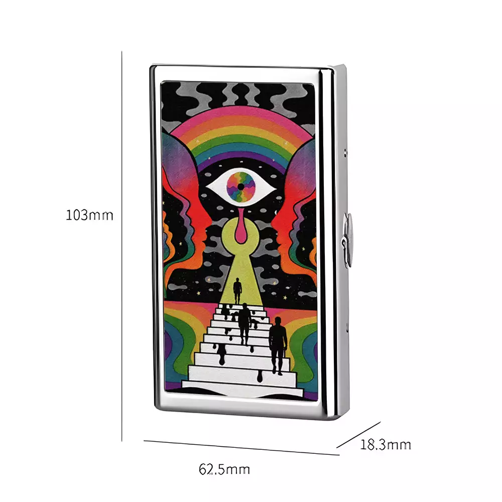 Soulisfree Step Into the Mind Metal Pocket Case