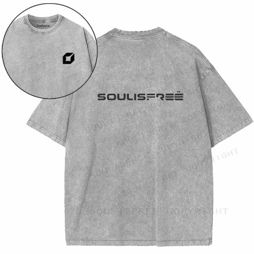 Soulisfree  Soul Is Free Washed Tee