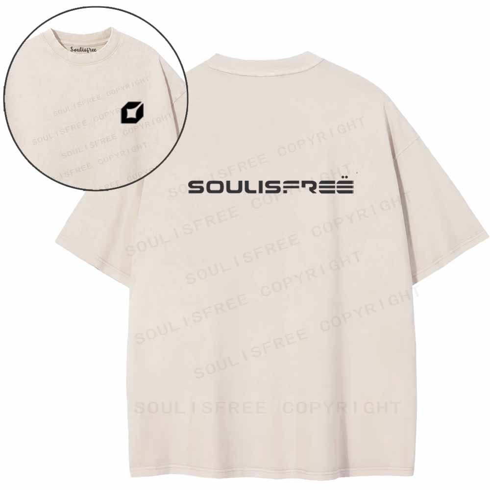 Soulisfree  Soul Is Free Washed Tee