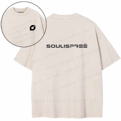 Soulisfree  Soul Is Free Washed Tee