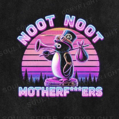 Soulisfree Noot Noot Pingu Washed Tee