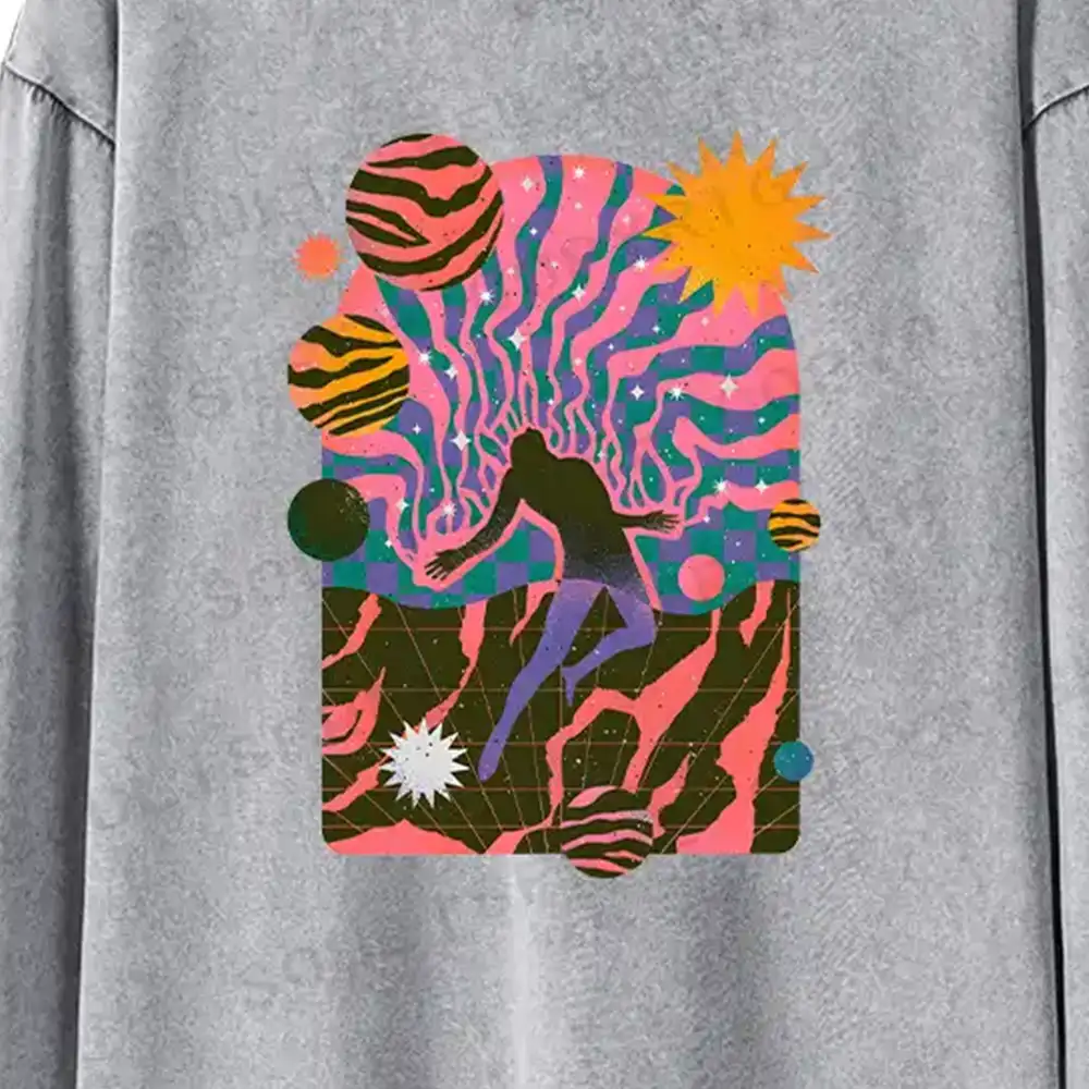 Dystopia Washed Long Sleeve Shirt