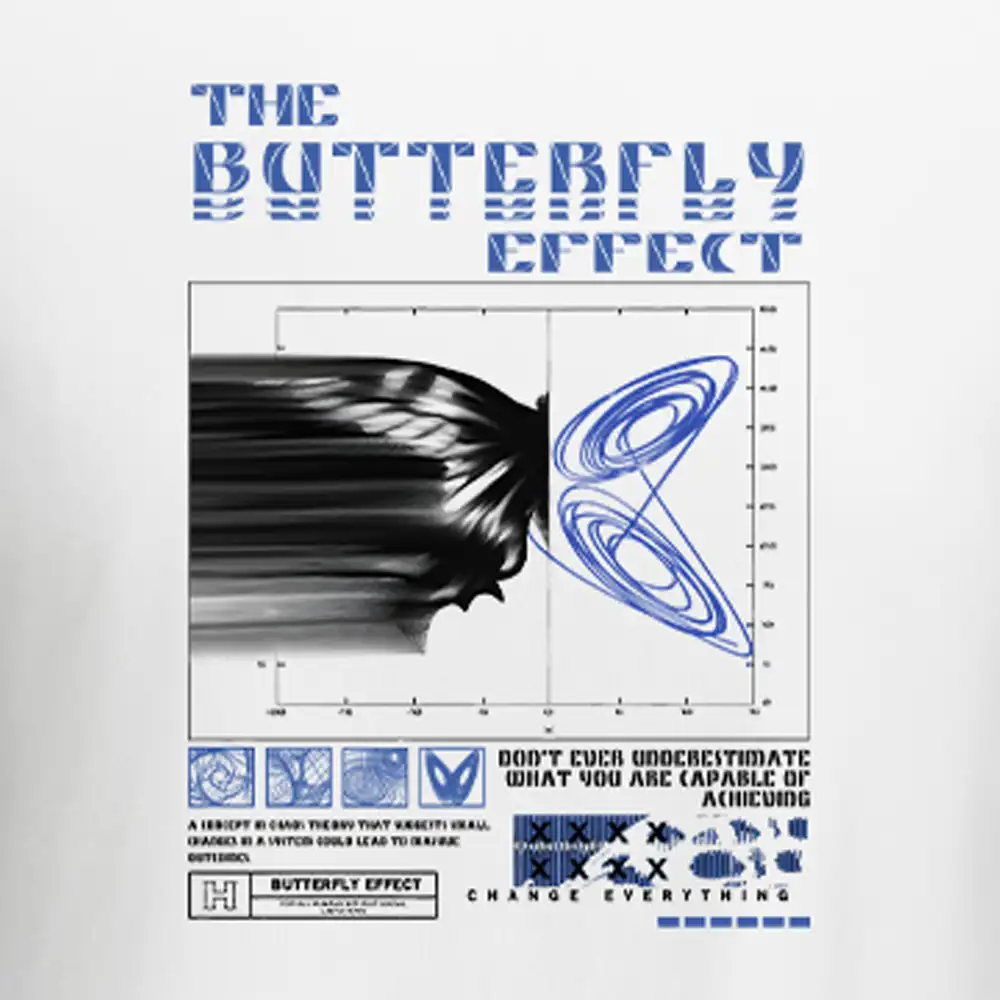 Chaos in Motion Washed T-shirt Block Raglan Long Sleeve Crop Top