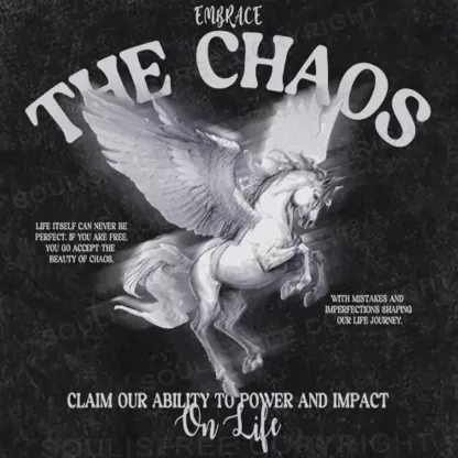 Embrace the CHAOS Washed T-shirt