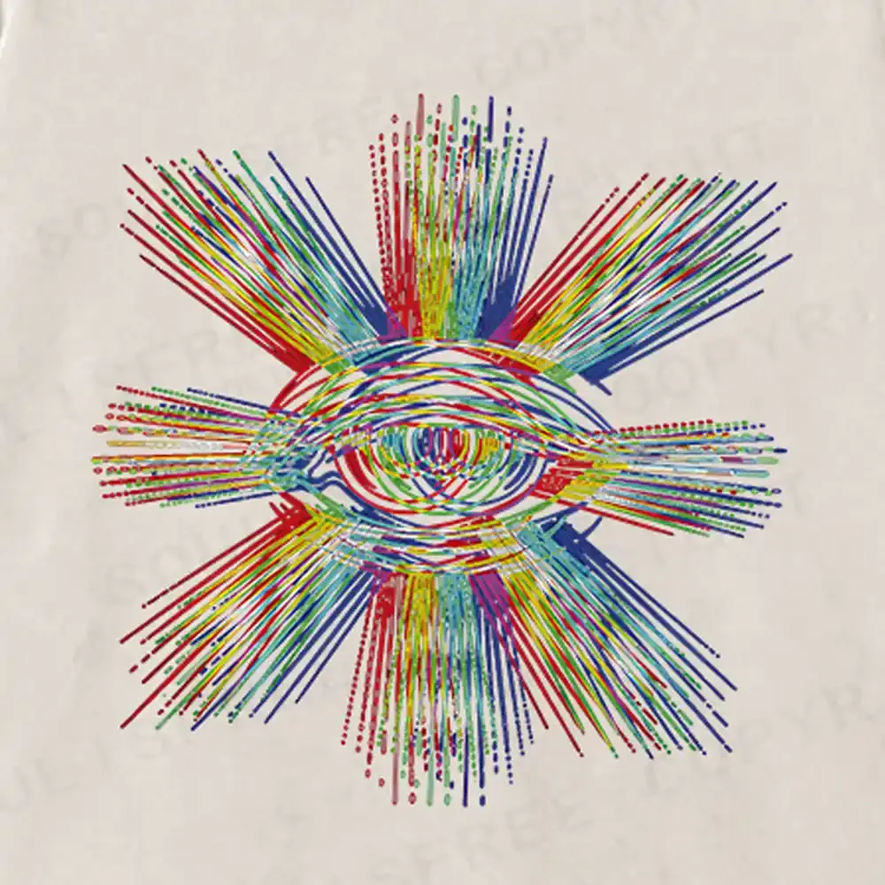 Prism of Perception Washed Sweatshirts