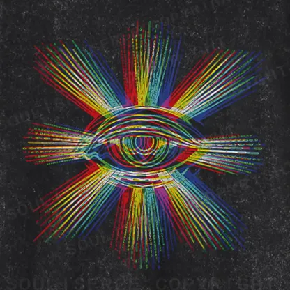 Prism of Perception Washed Long Sleeve Shirt