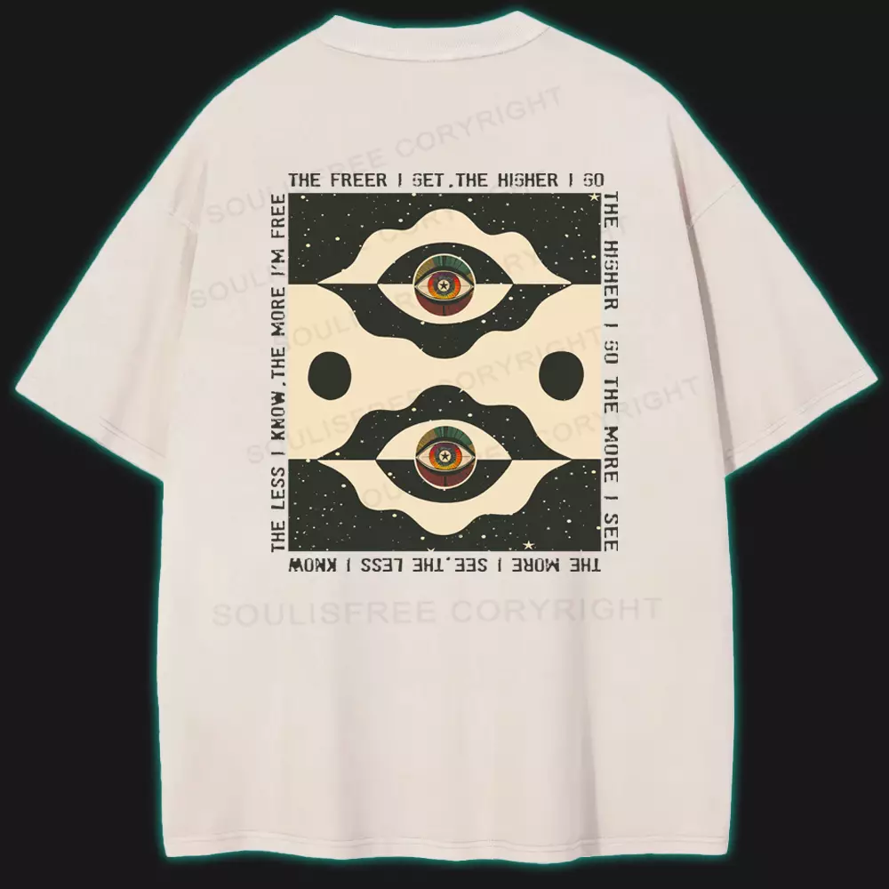 Live Free, Live Wild Washed Space T-shirt